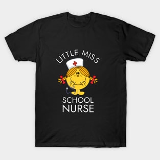 Little Miss School Nurse Lil Ms. Registered School Nurse T-Shirt